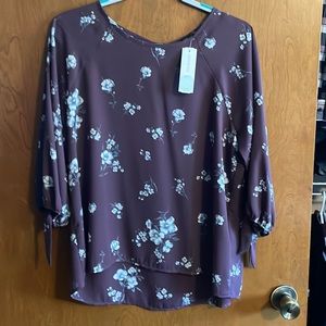 Purple Papermoon top size L
